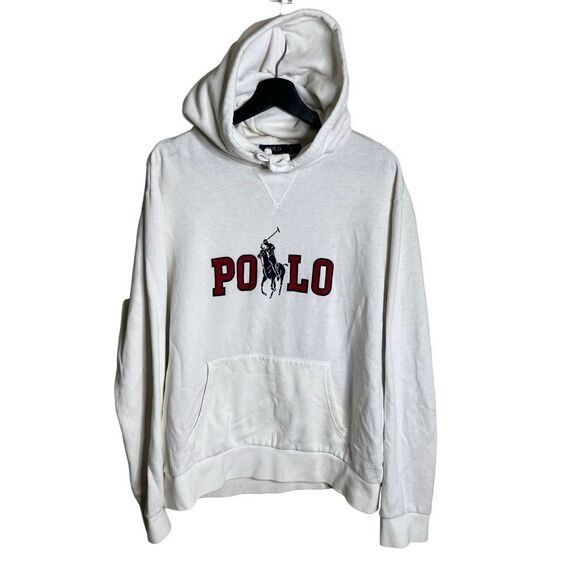 Polo Hoodie Mens Large - Picture 1 of 4